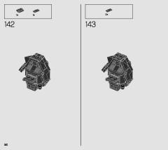 LEGO 75343 instructions page 96 – build guide