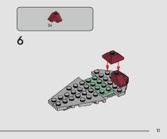 LEGO 75344 instructions page 11 – build guide