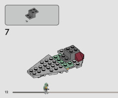 LEGO 75344 instructions page 12 – build guide