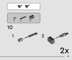 LEGO 75344 instructions page 15 – build guide