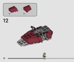 LEGO 75344 instructions page 18 – build guide