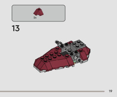 LEGO 75344 instructions page 19 – build guide