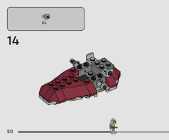LEGO 75344 instructions page 20 – build guide