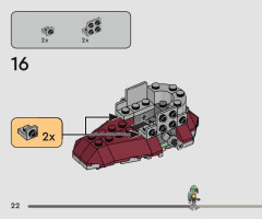 LEGO 75344 instructions page 22 – build guide