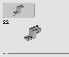 LEGO 75344 instructions page 28 – build guide