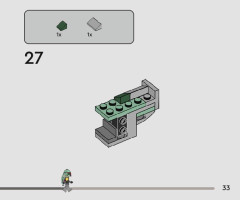 LEGO 75344 instructions page 33 – build guide