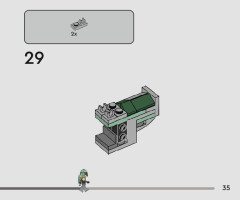 LEGO 75344 instructions page 35 – build guide