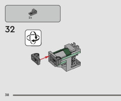 LEGO 75344 instructions page 38 – build guide