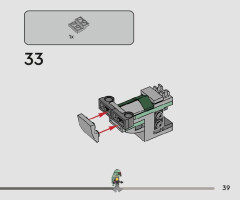 LEGO 75344 instructions page 39 – build guide
