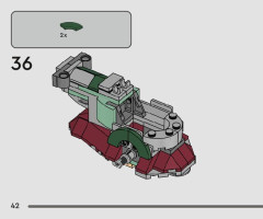 LEGO 75344 instructions page 42 – build guide