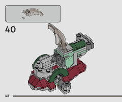 LEGO 75344 instructions page 46 – build guide