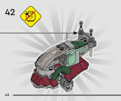 LEGO 75344 instructions page 48 – build guide