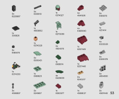 LEGO 75344 instructions page 53 – build guide