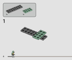 LEGO 75344 instructions page 6 – build guide