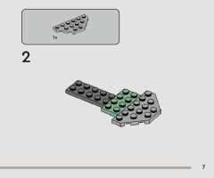 LEGO 75344 instructions page 7 – build guide