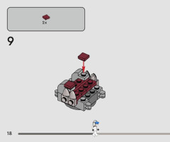 LEGO 75345 instructions page 18 – build guide