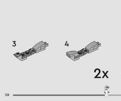 LEGO 75345 instructions page 28 – build guide