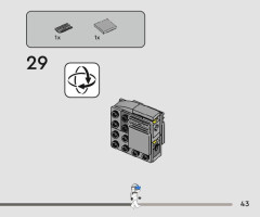 LEGO 75345 instructions page 43 – build guide