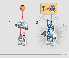 LEGO 75345 instructions page 5 – build guide