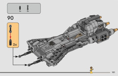 LEGO 75346 instructions page 101 – build guide