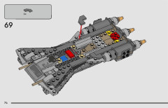 LEGO 75346 instructions page 74 – build guide