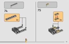 LEGO 75346 instructions page 77 – build guide