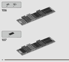 LEGO 75347 instructions page 72 – build guide
