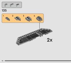 LEGO 75347 instructions page 92 – build guide