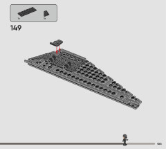 LEGO 75348 instructions page 105 – build guide