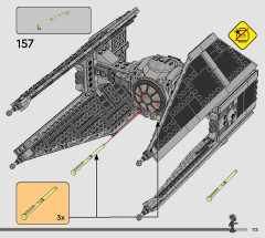LEGO 75348 instructions page 113 – build guide