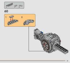 LEGO 75348 instructions page 43 – build guide