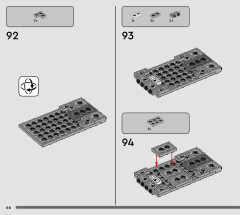 LEGO 75348 instructions page 66 – build guide