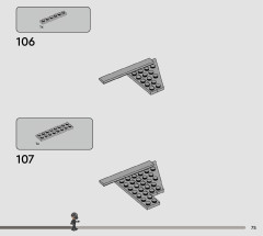LEGO 75348 instructions page 75 – build guide