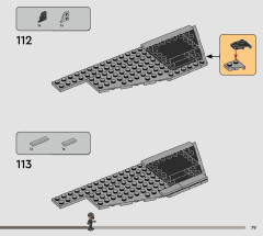 LEGO 75348 instructions page 79 – build guide