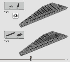 LEGO 75348 instructions page 85 – build guide