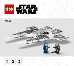LEGO 75348 instructions page 1 – build guide