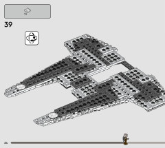 LEGO 75348 instructions page 34 – build guide