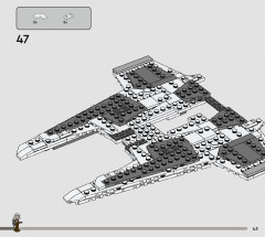 LEGO 75348 instructions page 43 – build guide
