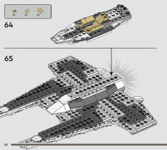 LEGO 75348 instructions page 52 – build guide