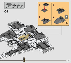 LEGO 75348 instructions page 55 – build guide
