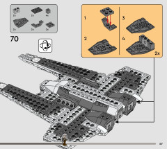 LEGO 75348 instructions page 57 – build guide