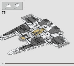 LEGO 75348 instructions page 62 – build guide