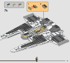 LEGO 75348 instructions page 63 – build guide