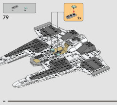 LEGO 75348 instructions page 68 – build guide