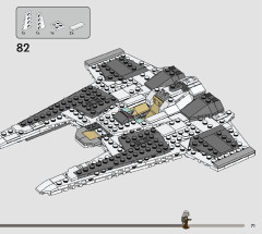 LEGO 75348 instructions page 71 – build guide