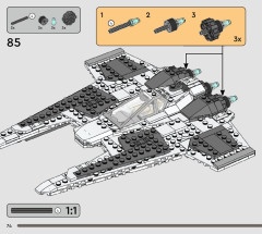 LEGO 75348 instructions page 74 – build guide