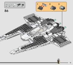 LEGO 75348 instructions page 75 – build guide