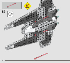 LEGO 75348 instructions page 78 – build guide