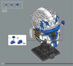 LEGO 75349 instructions page 106 – build guide