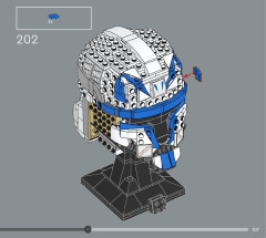 LEGO 75349 instructions page 107 – build guide
